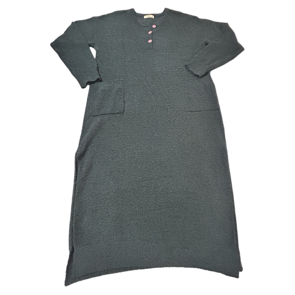 NATURAL LIFE Cozy-Up Maxi sweater dress in Dark Teal NWOT
